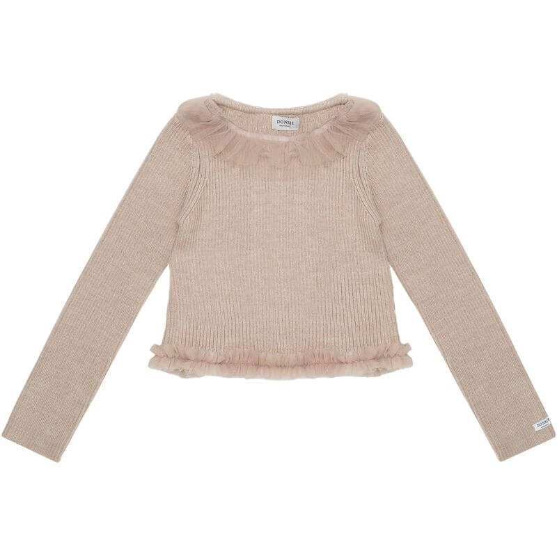 Donsje Girls Sjami Lavender Brown Top Donsje Girls Sjami Lavender Brown Top
