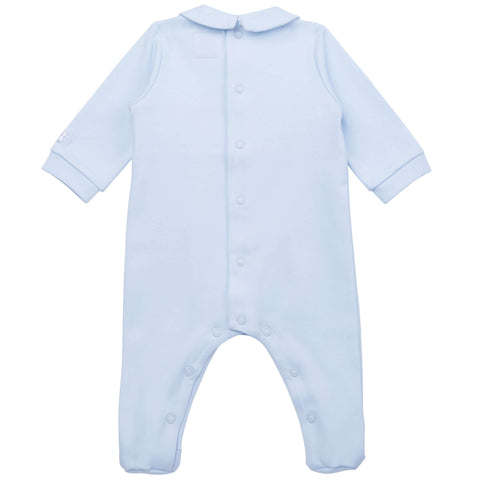 Emile Et Rose Baby Boys Blue Babygrow Emile Et Rose Baby Boys Blue Babygrow