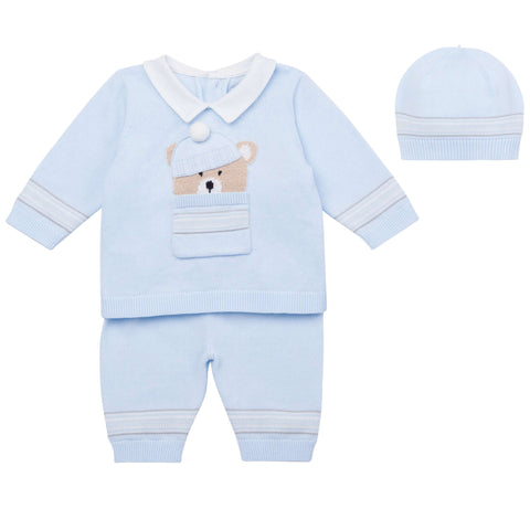 Emile Et Rose Baby Boys Knitted Set Emile Et Rose Baby Boys Knitted Set