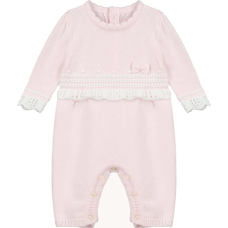 Emile Et Rose Baby Girls Elise Knitted Set with Hat Emile Et Rose Baby Girls Elise Knitted Set with Hat