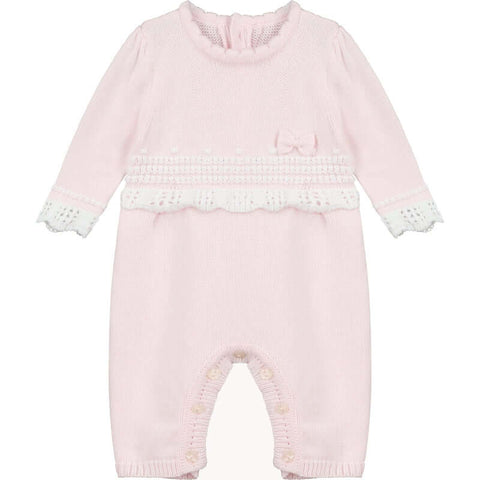 Emile Et Rose Baby Girls Elise Knitted Set with Hat Emile Et Rose Baby Girls Elise Knitted Set with Hat