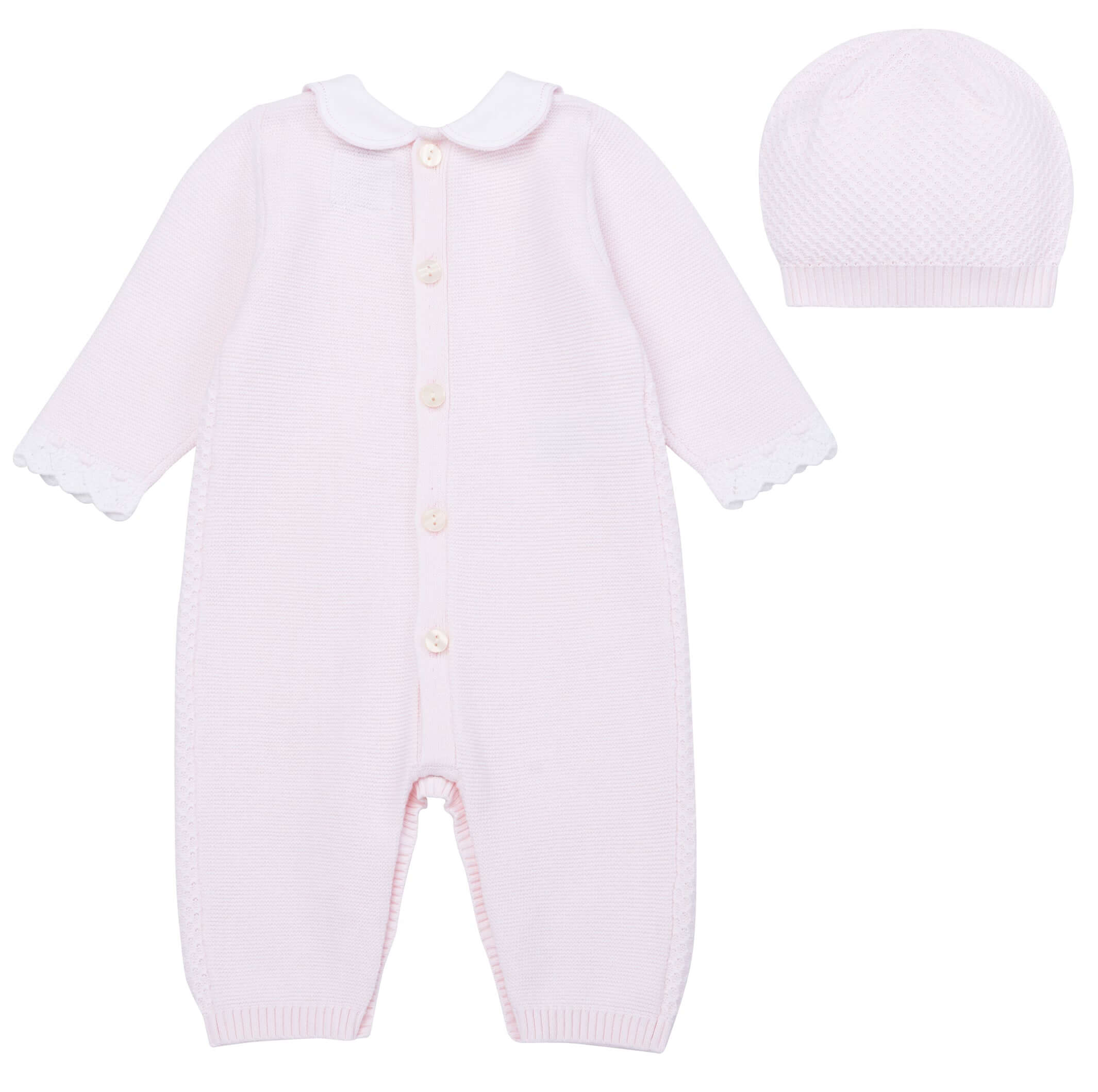 Emile Et Rose Baby Girls Knitted Outfit & Hat Emile Et Rose Baby Girls Knitted Outfit & Hat