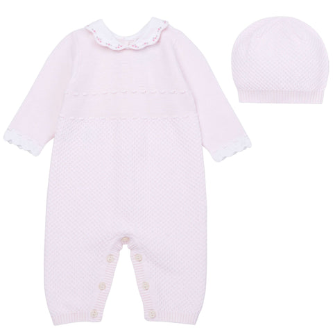 Emile Et Rose Baby Girls Knitted Outfit & Hat Emile Et Rose Baby Girls Knitted Outfit & Hat