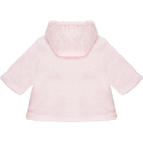 Emile Et Rose Baby Girls Pink Aurora Fleece Jacket with Bunny Emile Et Rose Baby Girls Pink Aurora Fleece Jacket with Bunny