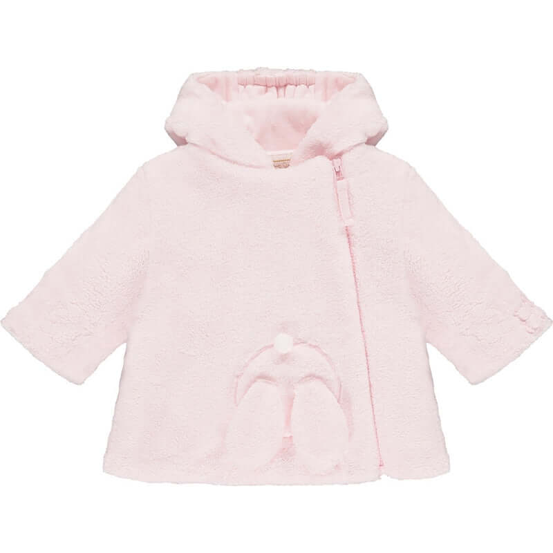 Emile Et Rose Baby Girls Pink Aurora Fleece Jacket with Bunny Emile Et Rose Baby Girls Pink Aurora Fleece Jacket with Bunny