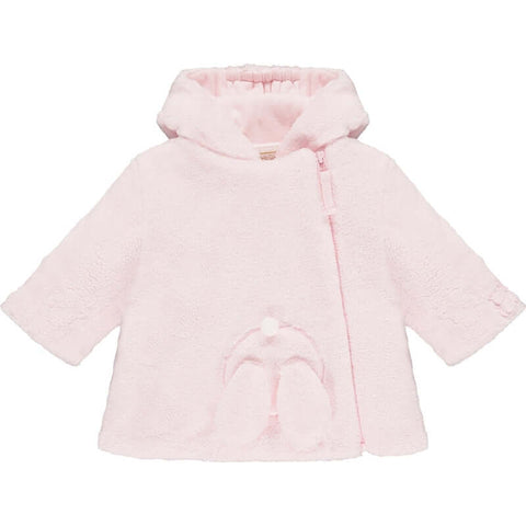 Emile Et Rose Baby Girls Pink Aurora Fleece Jacket with Bunny Emile Et Rose Baby Girls Pink Aurora Fleece Jacket with Bunny