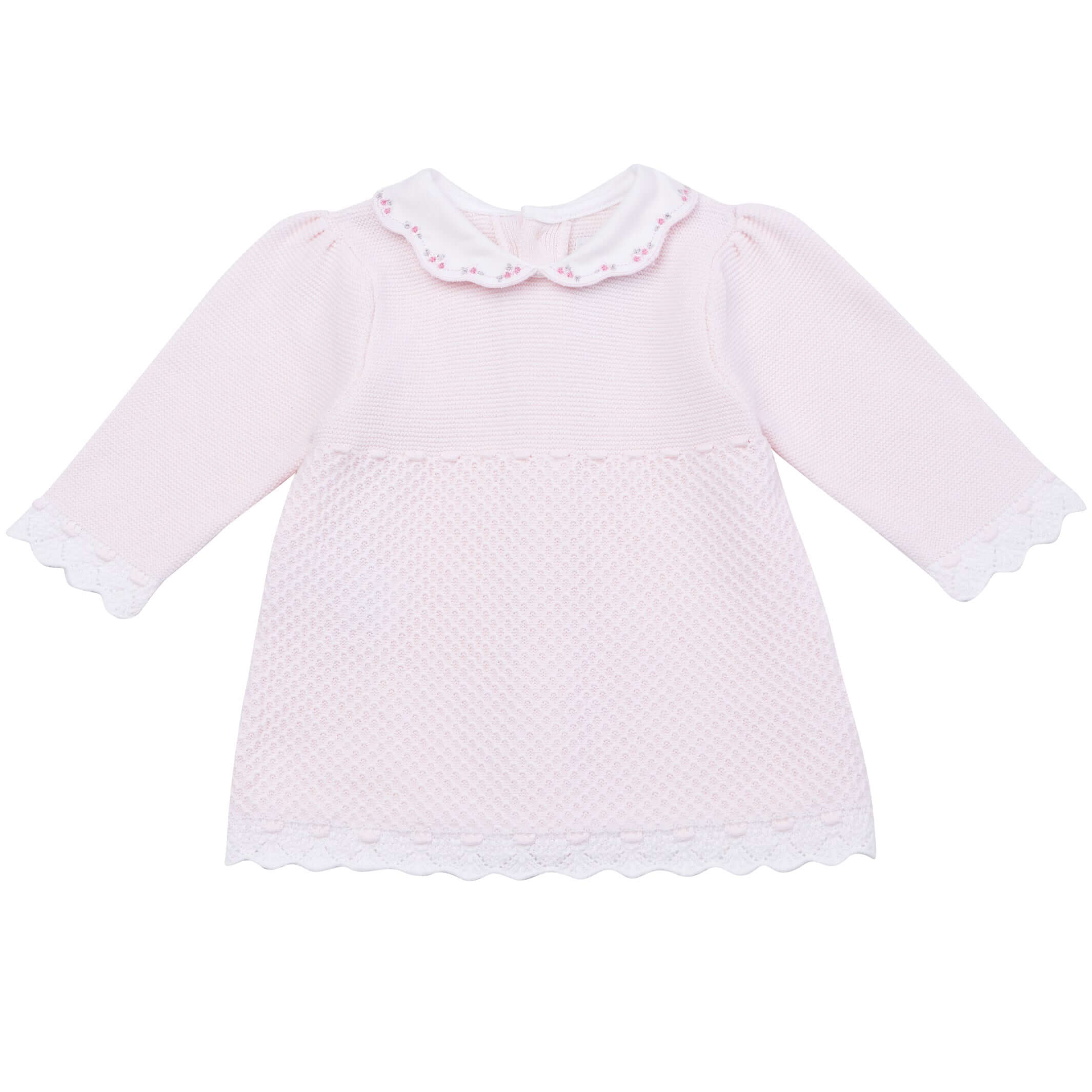 Emile Et Rose Baby Girls Pink Knitted Set Emile Et Rose Baby Girls Pink Knitted Set