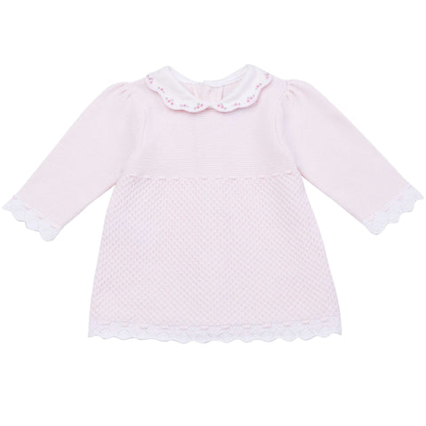 Emile Et Rose Baby Girls Pink Knitted Set Emile Et Rose Baby Girls Pink Knitted Set