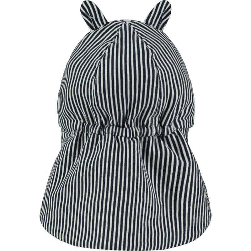 Emile Et Rose Boys Navy Striped Hat Emile Et Rose Boys Navy Striped Hat