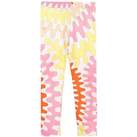 Emilio Pucci Girls Multicoloured Leggings Emilio Pucci Girls Multicoloured Leggings