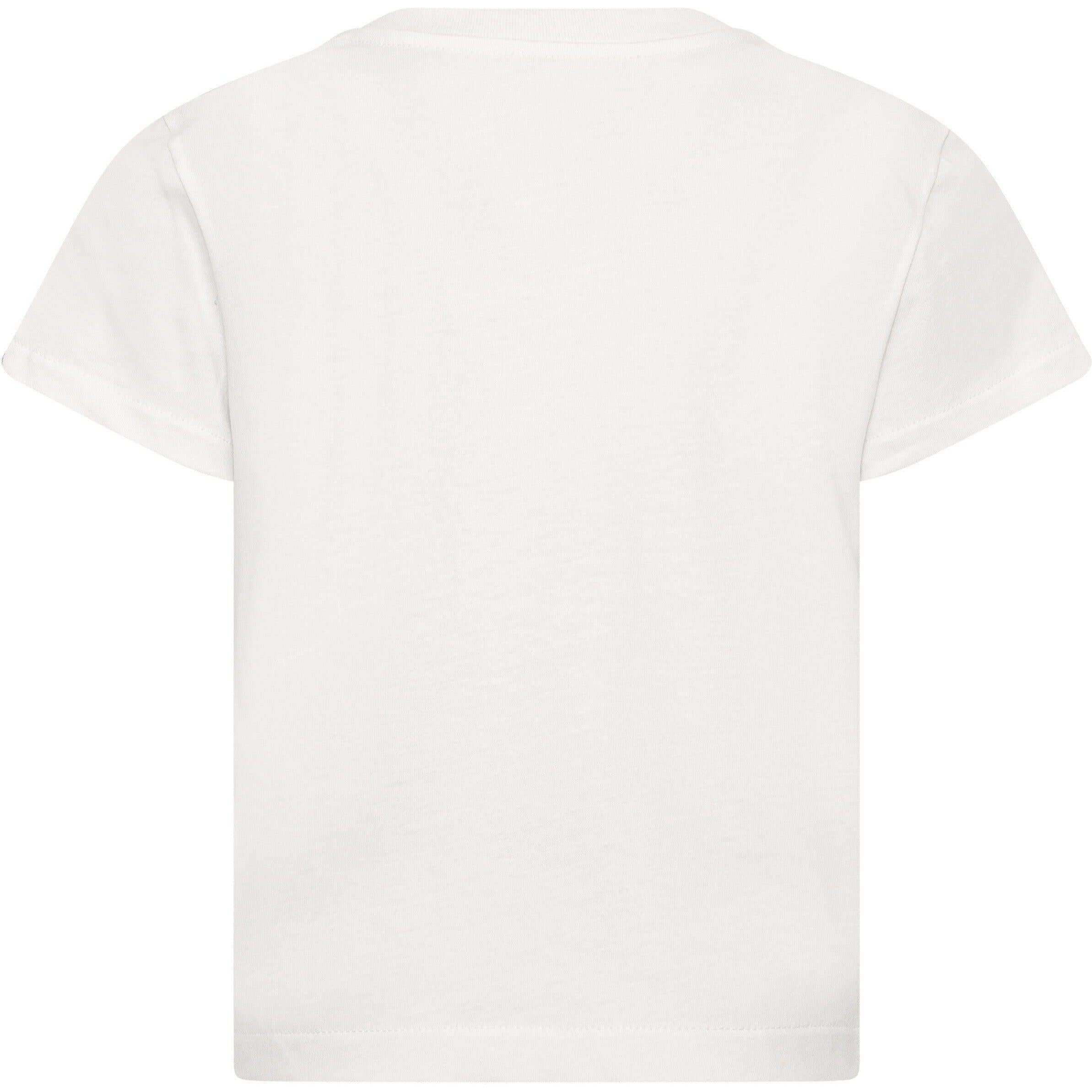 Emilio Pucci Girls Organic Ivory Fish T-shirt Emilio Pucci Girls Organic Ivory Fish T-shirt