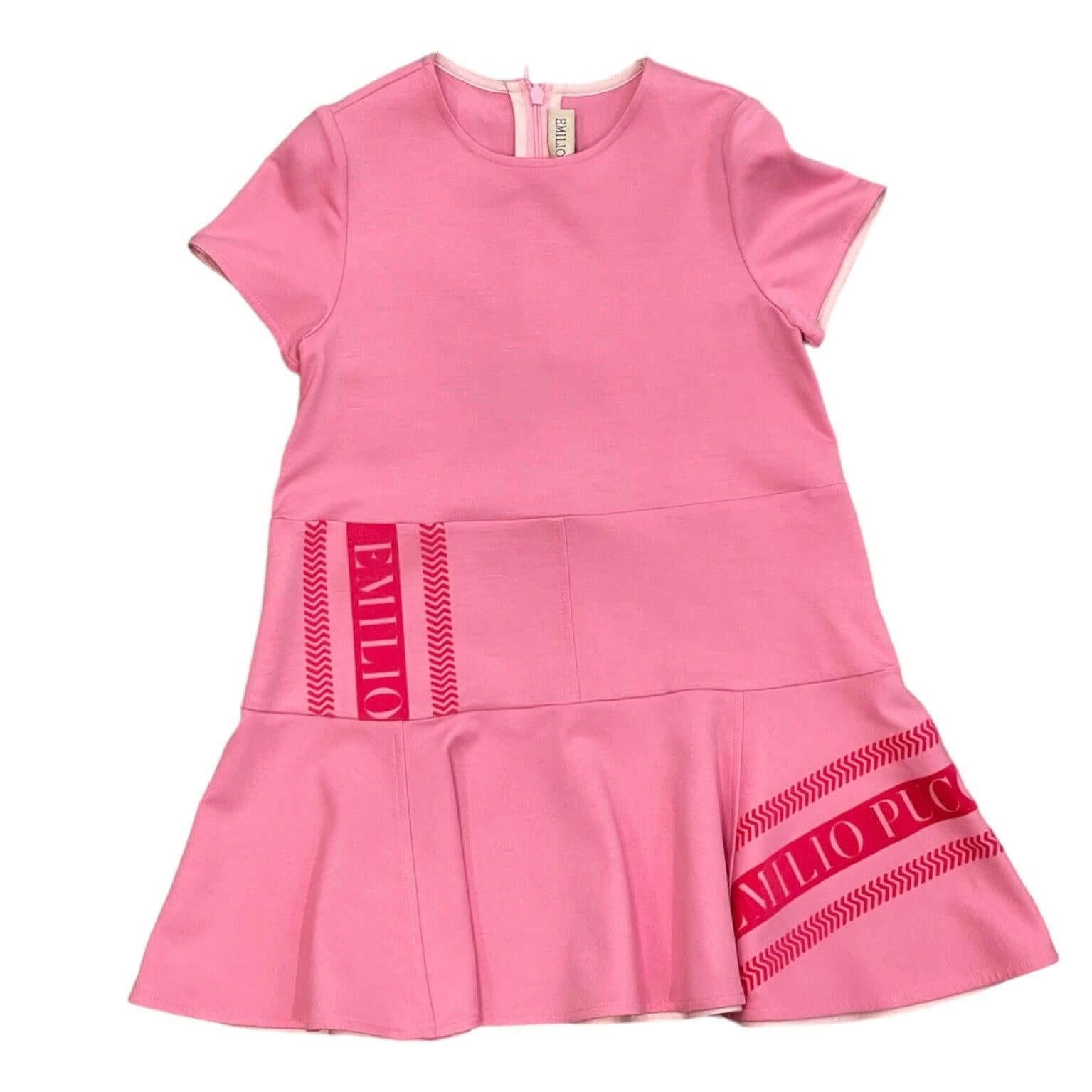 Emilio Pucci Girls Pucci Milano Jersey Dress Emilio Pucci Girls Pucci Milano Jersey Dress