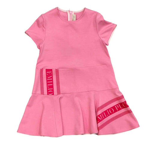 Emilio Pucci Girls Pucci Milano Jersey Dress Emilio Pucci Girls Pucci Milano Jersey Dress