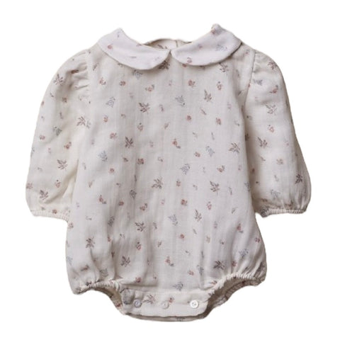 Wedoble Baby Girls Peach Romper Wedoble Baby Girls Peach Romper