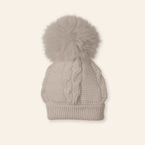 Mac Ilusion Baby Beige Knitted Hat Mac Ilusion Baby Beige Knitted Hat