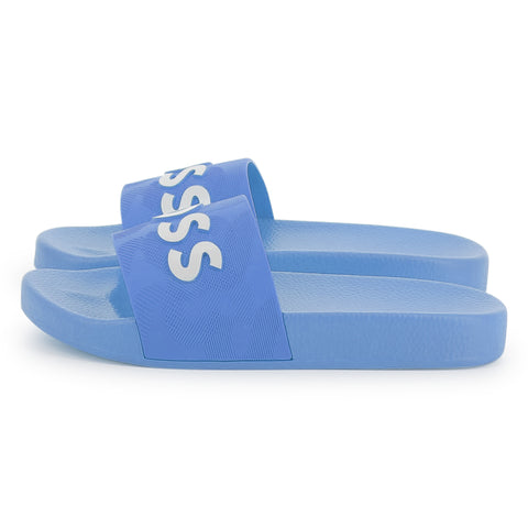 Boss Boys Blue Logo Slides Boss Boys Blue Logo Slides