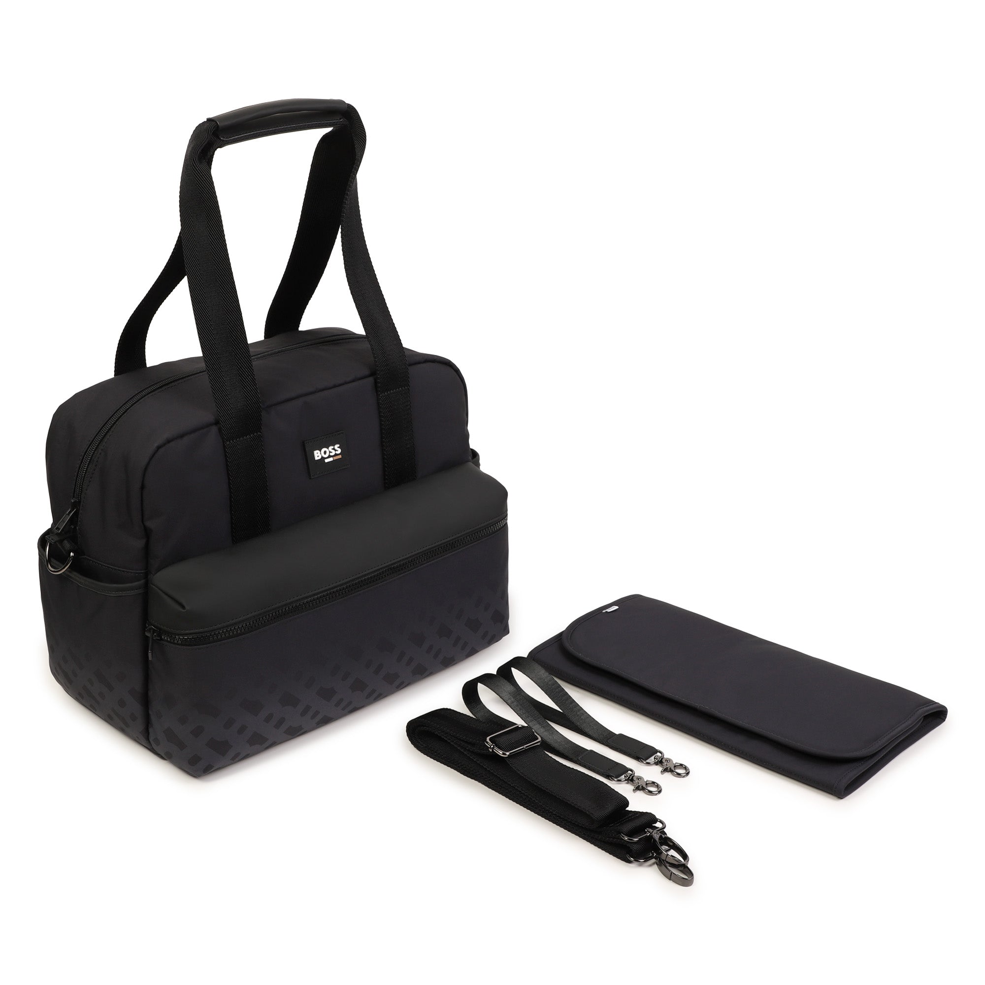 Boss Unisex Black Changing Bag Boss Unisex Black Changing Bag