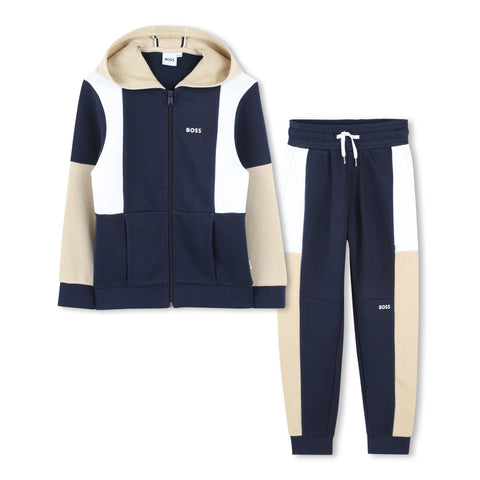 Boss Boys Navy Tracksuit Boss Boys Navy Tracksuit