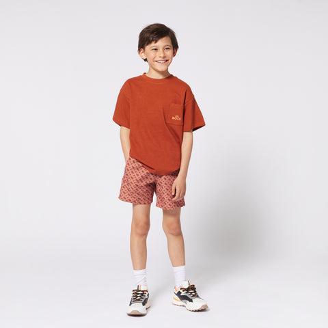 Boss Boys Orange Swim Shorts Boss Boys Orange Swim Shorts