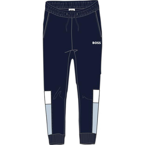 Boss Boys Blue Jogging Bottoms Boss Boys Blue Jogging Bottoms