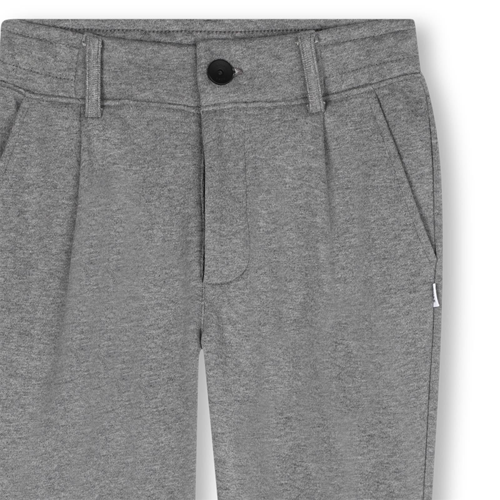 Boss Boys Grey Jogging Bottoms Boss Boys Grey Jogging Bottoms