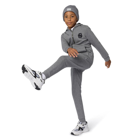 Boss Boys Grey Jogging Bottoms Boss Boys Grey Jogging Bottoms