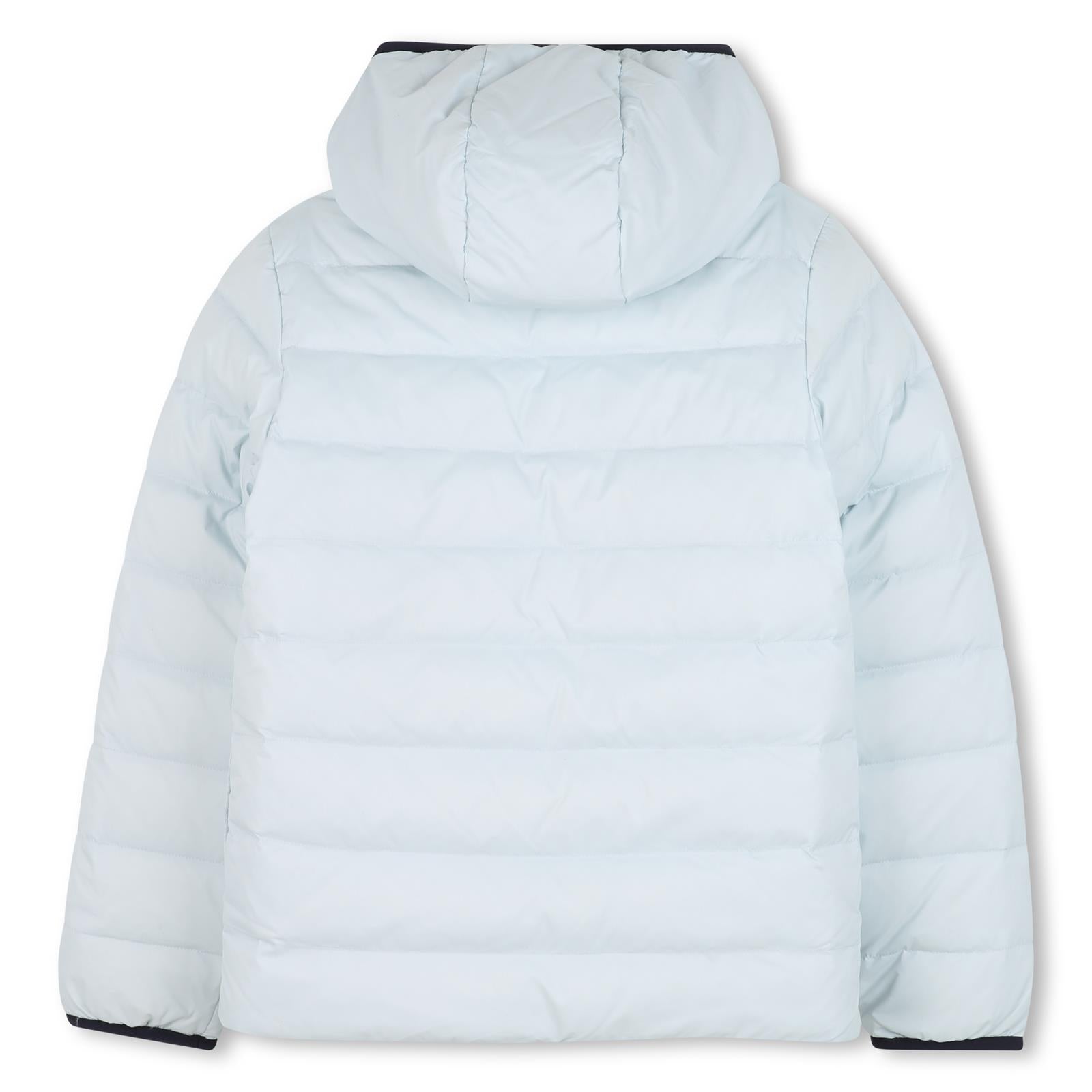 Boss Boys Blue Reversible Puffer Jacket Boss Boys Blue Reversible Puffer Jacket