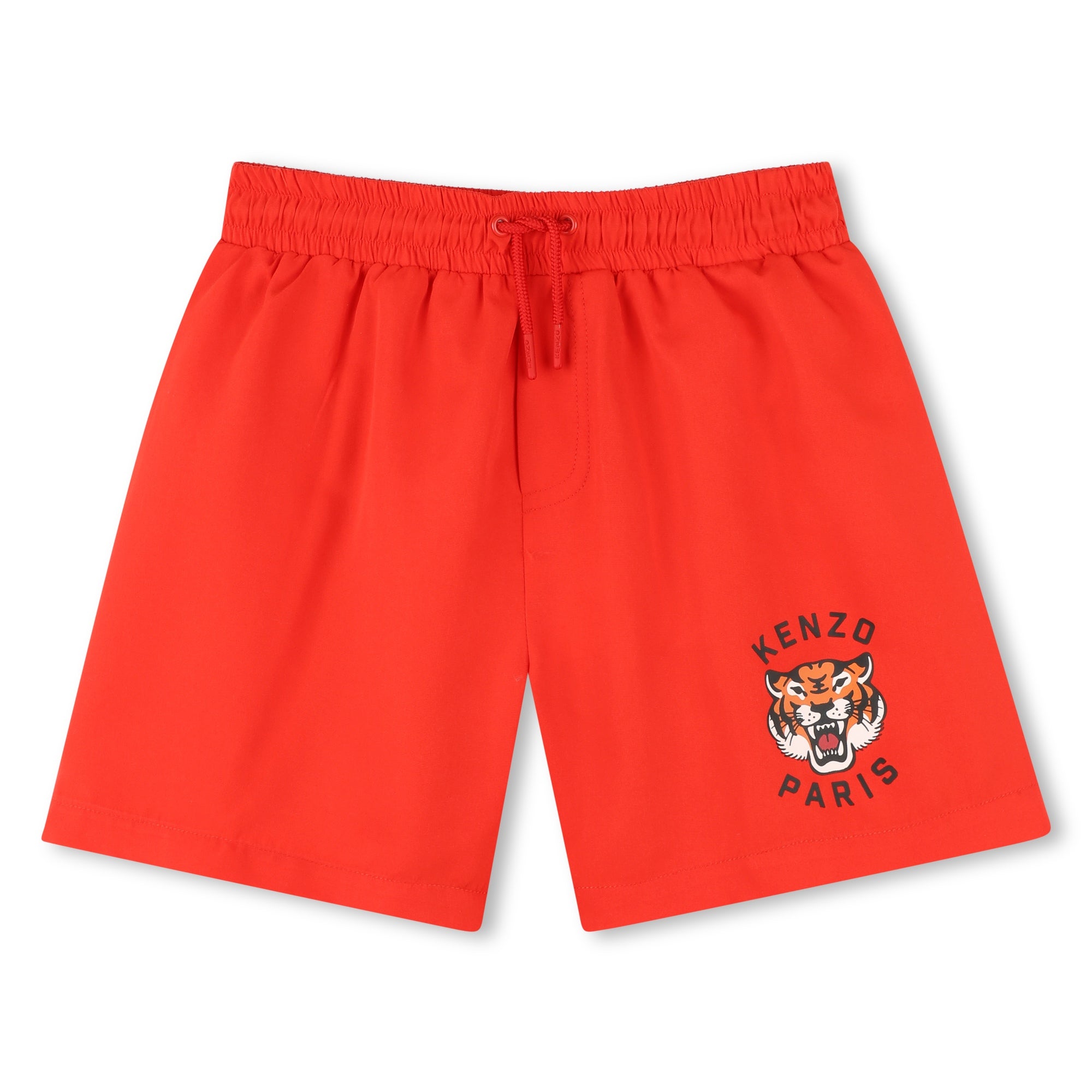 Kenzo Kids Boys Red Tiger Swimming Short Kenzo Kids Boys Red Tiger Swimming Short