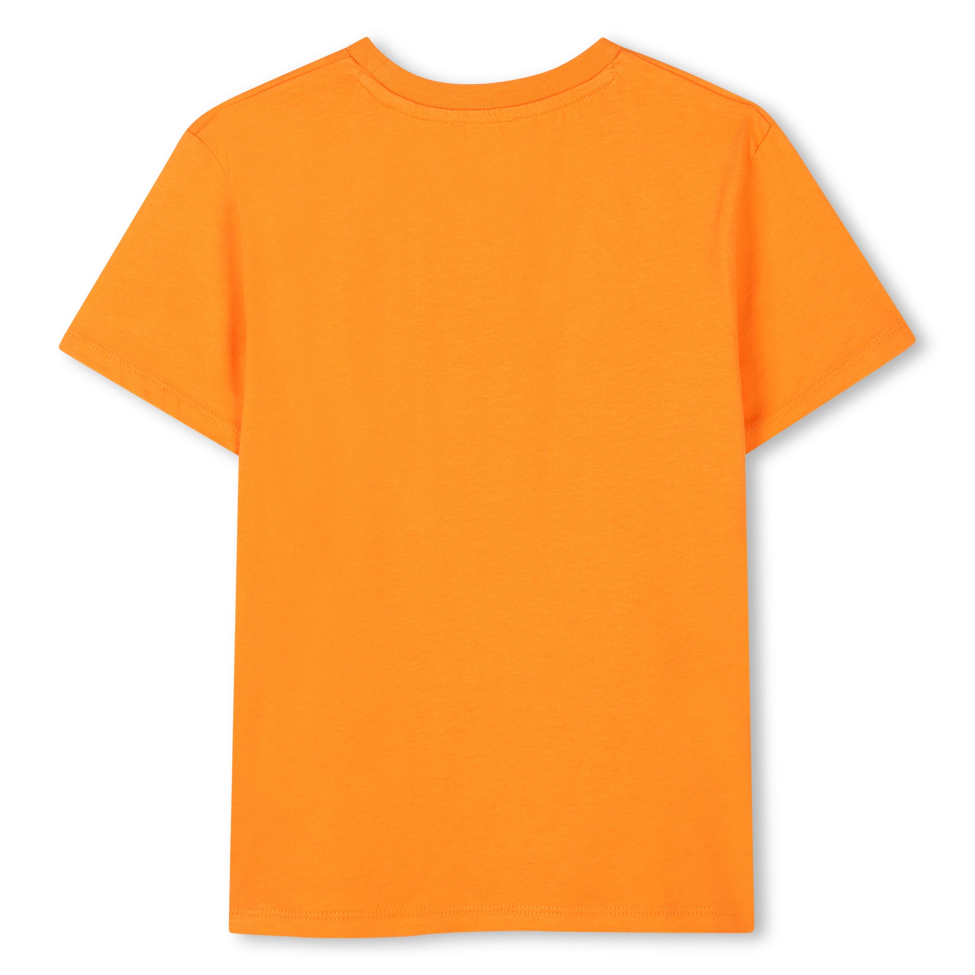 Kenzo Kids Boys Orange Logo T-Shirt Kenzo Kids Boys Orange Logo T-Shirt