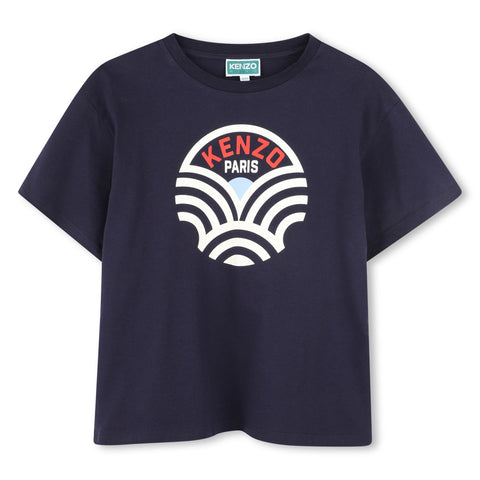 Kenzo Kids Boys Navy T-Shirt Kenzo Kids Boys Navy T-Shirt