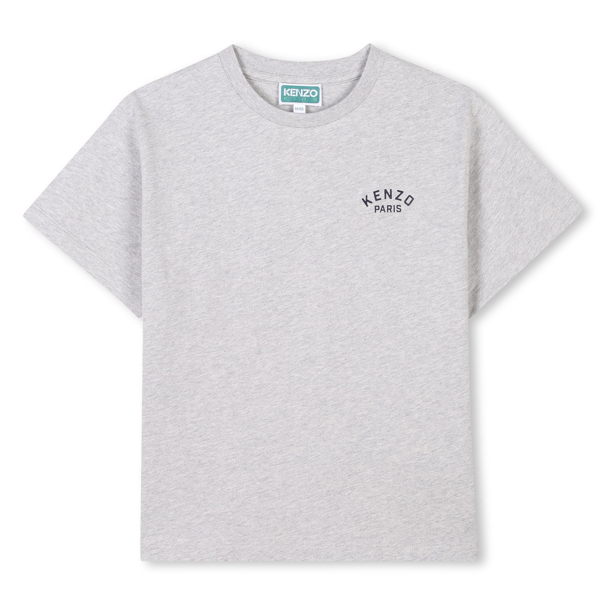 Kenzo Kids Boys Grey Short Sleeve T-Shirt Kenzo Kids Boys Grey Short Sleeve T-Shirt