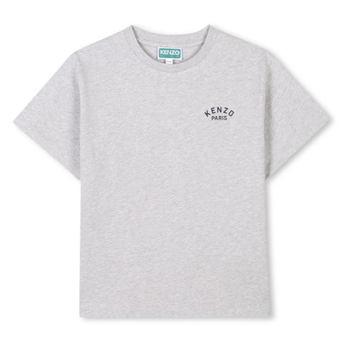 Kenzo Kids Boys Grey Short Sleeve T-Shirt Kenzo Kids Boys Grey Short Sleeve T-Shirt