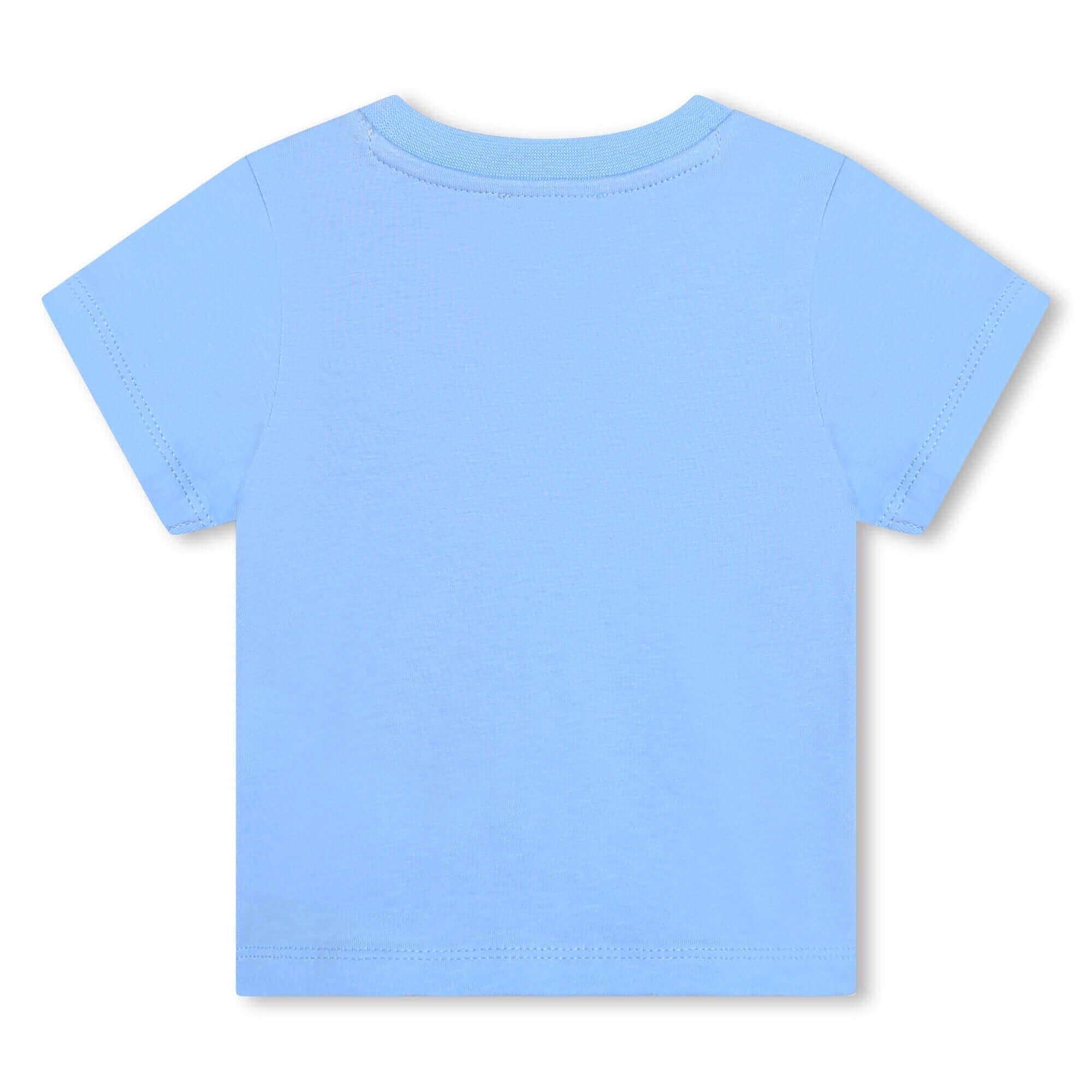 Kenzo Kids Boys Blue Cotton Kenzo Paris Logo T-Shirt Kenzo Kids Boys Blue Cotton Kenzo Paris Logo T-Shirt