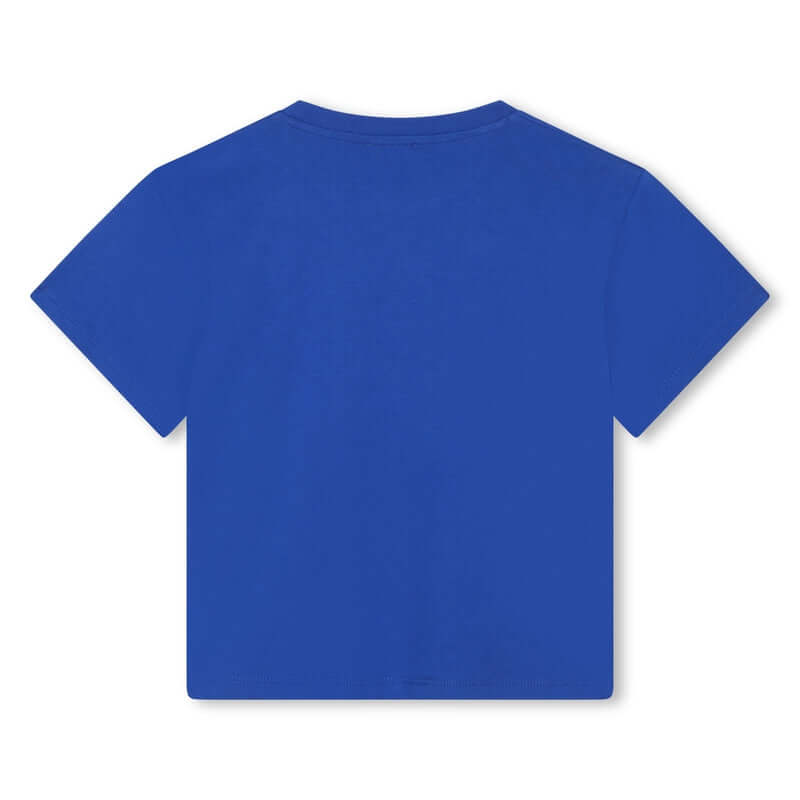 Kenzo Kids Boys Blue 'JUNGLE GAME' Short Sleeve T-Shirt Kenzo Kids Boys Blue 'JUNGLE GAME' Short Sleeve T-Shirt