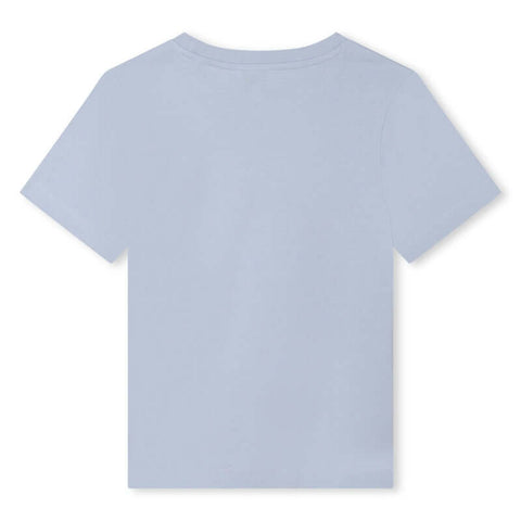 Kenzo Kids Boys Blue 'KENZO CLUB D1' Short Sleeve T-Shirt Kenzo Kids Boys Blue 'KENZO CLUB D1' Short Sleeve T-Shirt