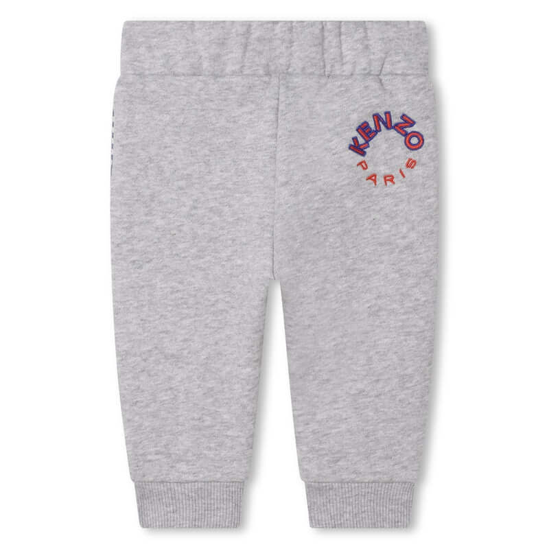 Kenzo Kids Boys Grey 'IKEBANA' Jogging Bottoms Kenzo Kids Boys Grey 'IKEBANA' Jogging Bottoms