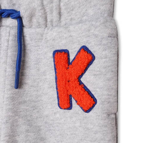 Kenzo Kids Boys Grey 'IKEBANA' Jogging Bottoms Kenzo Kids Boys Grey 'IKEBANA' Jogging Bottoms
