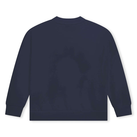 Kenzo Kids Boys Navy Kenzo Paris Logo Sweatshirt Kenzo Kids Boys Navy Kenzo Paris Logo Sweatshirt