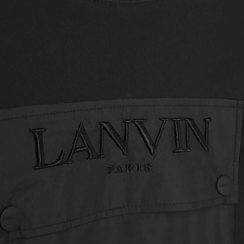 Lanvin Boys Black Sweatshirt Lanvin Boys Black Sweatshirt