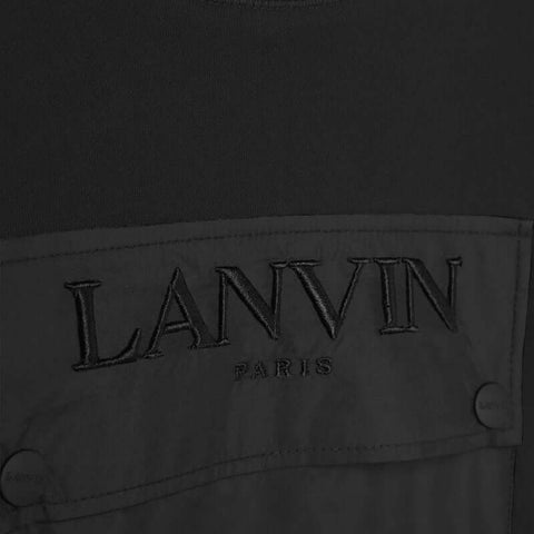 Lanvin Boys Black Sweatshirt Lanvin Boys Black Sweatshirt