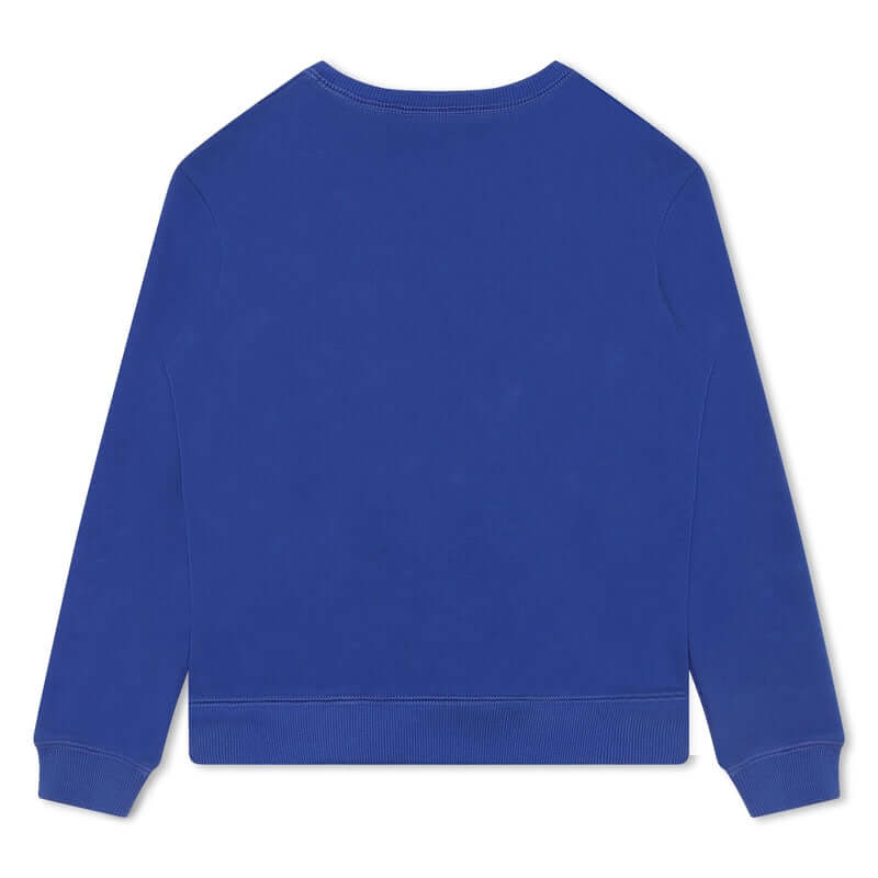 Lanvin Boys Blue Cotton Sweatshirt a Lanvin Boys Blue Cotton Sweatshirt a