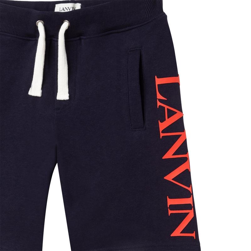 Lanvin Boys Navy / Red Shorts Lanvin Boys Navy / Red Shorts