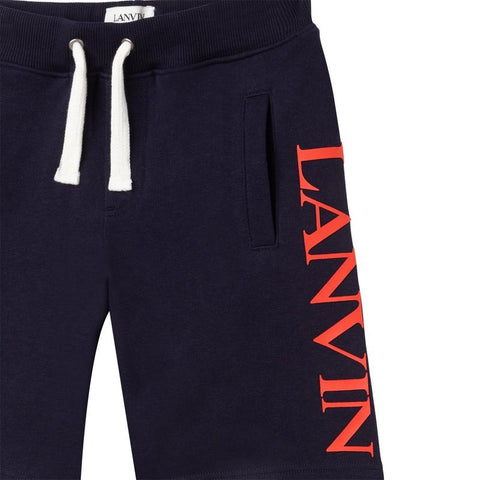 Lanvin Boys Navy / Red Shorts Lanvin Boys Navy / Red Shorts