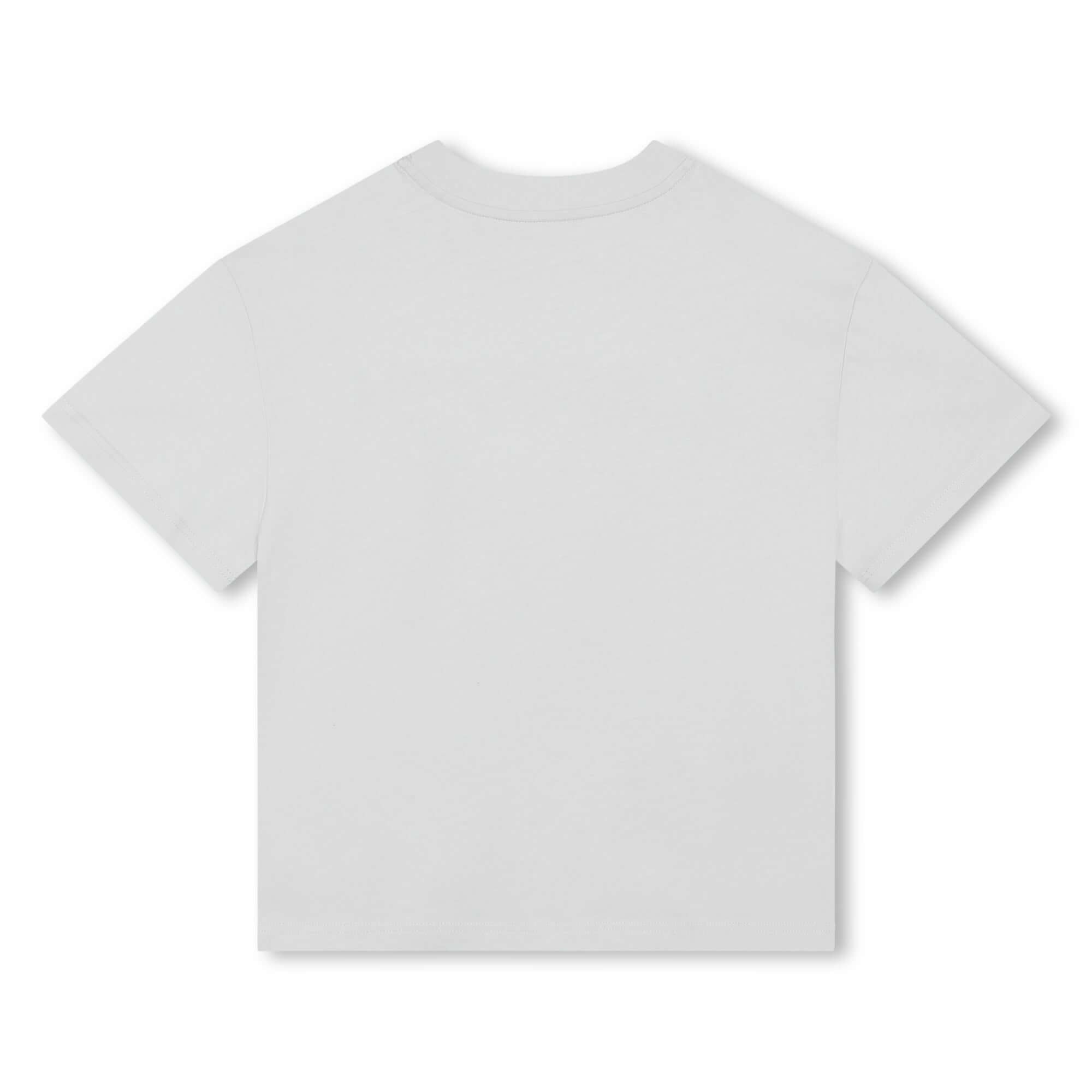 Lanvin Boys White Cotton Logo T-Shirt Lanvin Boys White Cotton Logo T-Shirt