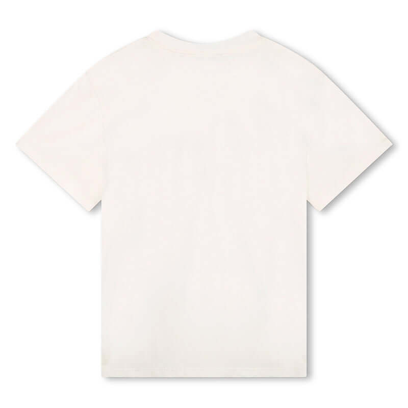 Lanvin Boys White Large Pocket T-Shirt Lanvin Boys White Large Pocket T-Shirt