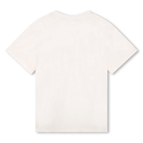 Lanvin Boys White Large Pocket T-Shirt Lanvin Boys White Large Pocket T-Shirt