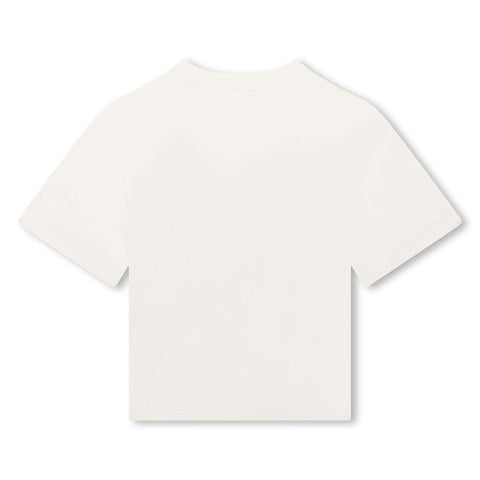 Lanvin Boys White Multi Logo T-Shirt Lanvin Boys White Multi Logo T-Shirt