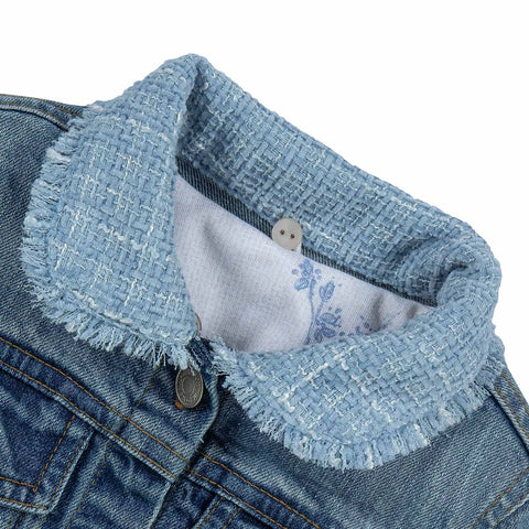 Lapin House Girls Light Blue Denim Jacket Lapin House Girls Light Blue Denim Jacket