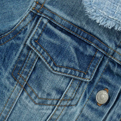 Lapin House Girls Light Blue Denim Jacket Lapin House Girls Light Blue Denim Jacket