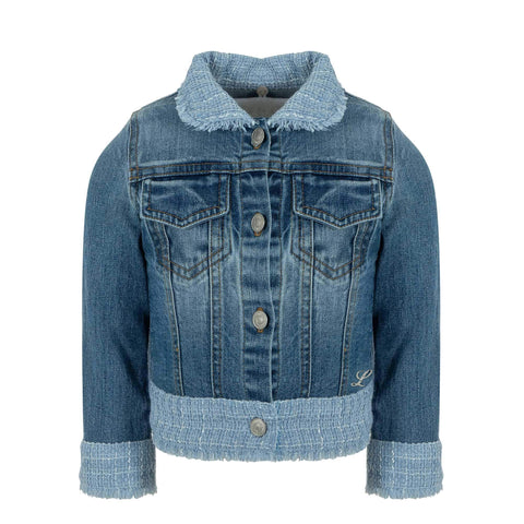Lapin House Girls Light Blue Denim Jacket Lapin House Girls Light Blue Denim Jacket